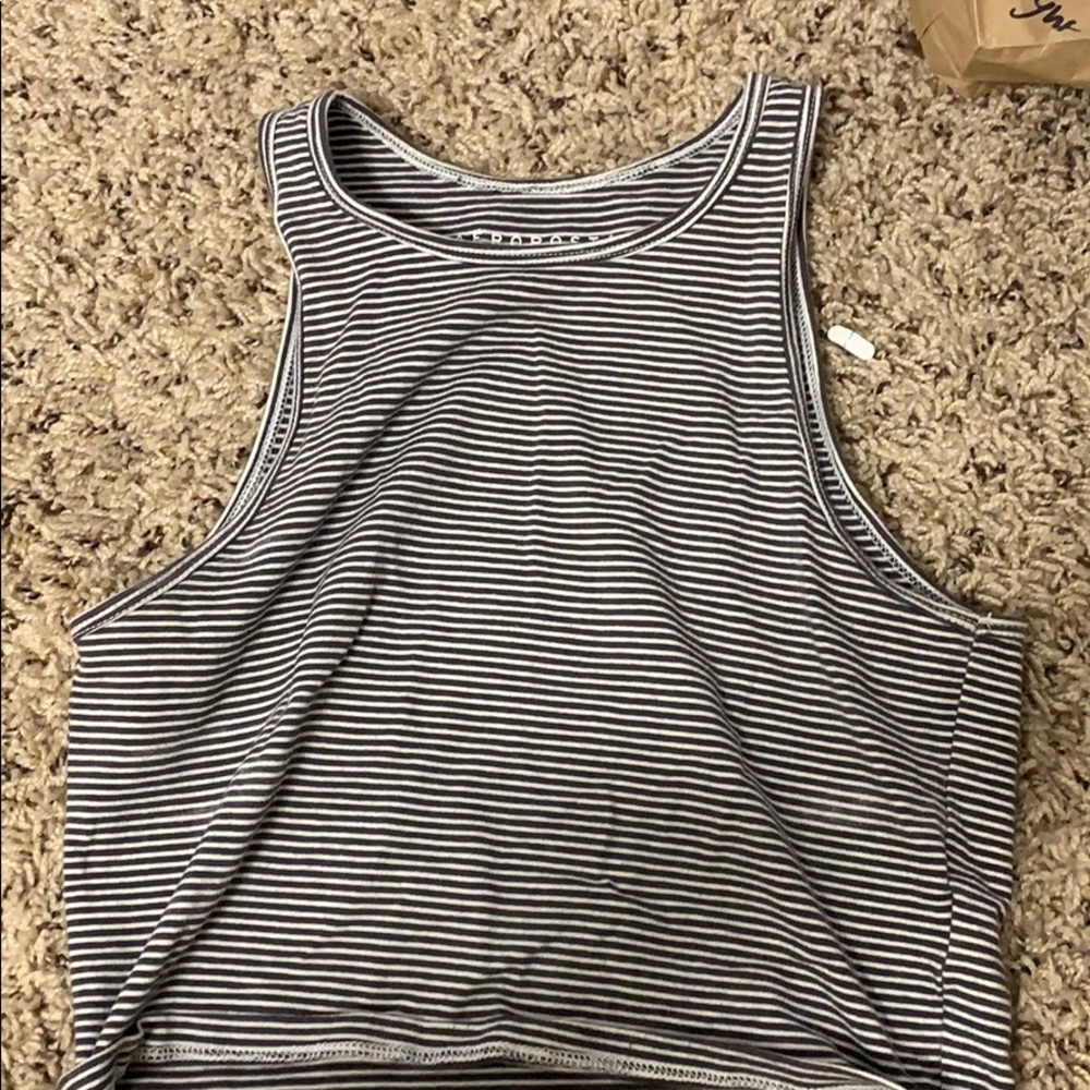 Striped Aeropostale crop top